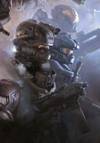 Halo Fireteam Osiris Blue Team Created By Colin Morella