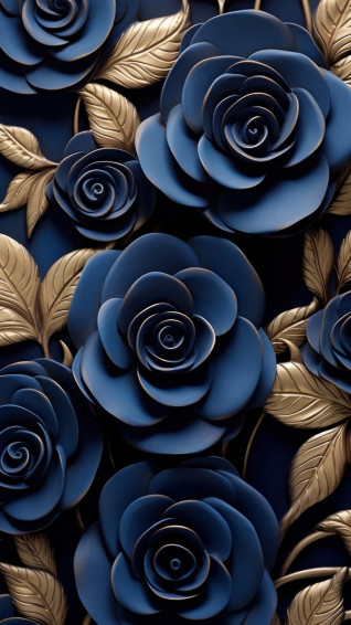 Black Rose Gold iPhone Wallpaper Image