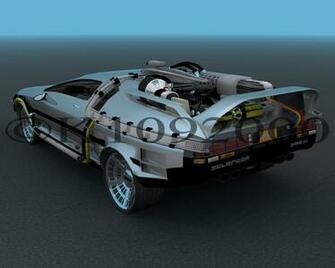 Delorean Time Machine Wallpaper