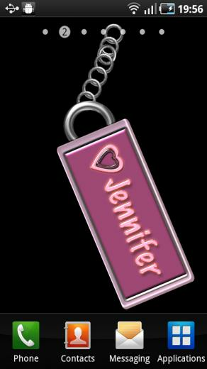 Jennifer Name Tag Wallpaper Eelooz
