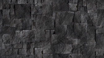 Black Brick Texture Wallpaper