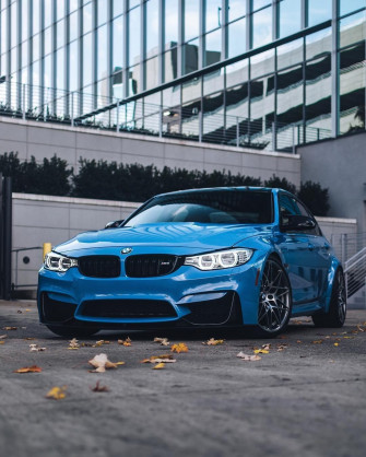 Bmw M3 Blue Wallpaper