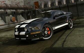 Black Mustang Wallpaper HD