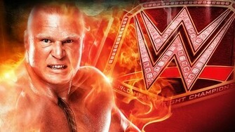 Brock Lesnar Wwe World Heavy Wieght Champion HD StylishHDwallpaper