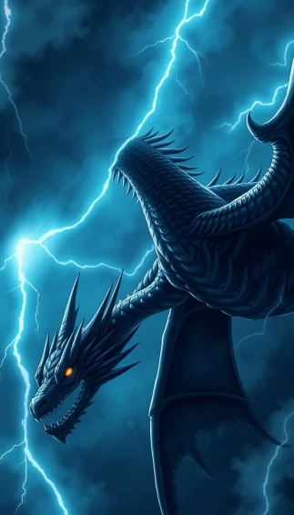 Anime Dark Dragon Wallpaper