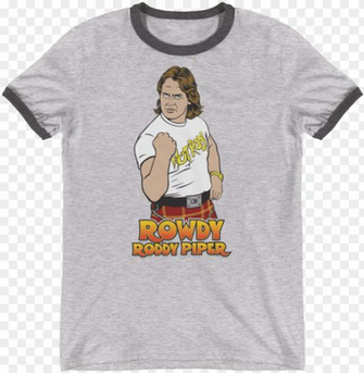 Rowdy Roddy Piper Ringer T Png Image With Transparent Background
