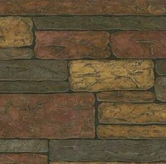 Texture Brick Pebble Stone Effect Luxury 10m Wallpaper Roll