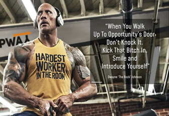 Dwayne Johnson Workout Quotes Style Art Wallpaper The Rock Tattoo