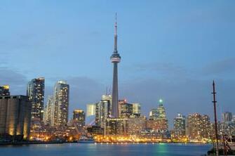Toronto Skyline At Night Pictures