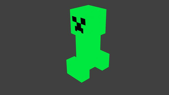 Simplified Creeper Desktop Background By Cherrysurgeon