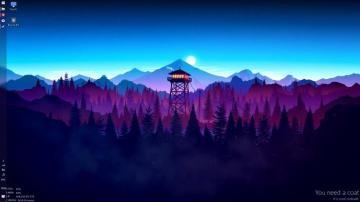 Clean Desktop Wallpaper Top Background