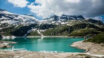 Wallpaper Austria 5k 4k 8k Alps Lake Mountains