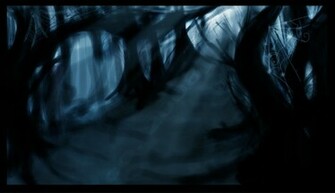 Spooky Forest Background By Esscoh