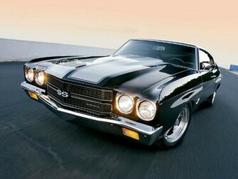 Chevelle Black Wallpaper Ss396 Hardtop Coupe