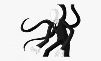 Slender Man Clipart Mad No Background
