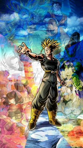 Lr Trunks Based Phone Background Dbzdokkanbattle