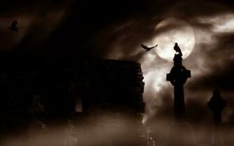 Dark Gothic Background Wallpaper