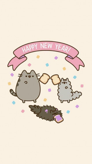 Mg On Pusheen Cat Cute Cartoon