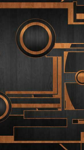 On Wood Texture iPhone 5s Wallpaper