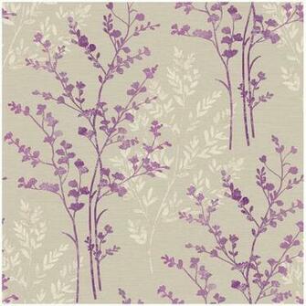 Home Diy Wallpaper Illustration Arthouse Imagine Fern Plum Motif Vinyl