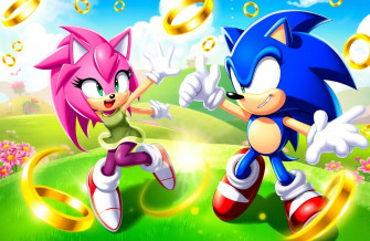 Sonic And Amy Wallpaper