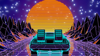 80s Retro Wallpaper