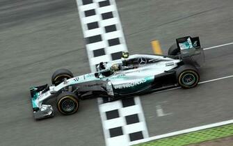 Wallpaper Nico Rosberg F1 Mercedes Benz Amg W05 Hybrid V6 6l