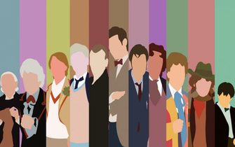 Doctor Who Minimalist 50th Anniversary Wallpaper By Araigen On