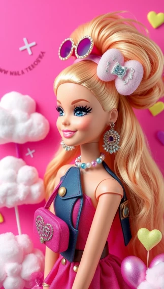 Barbie Pink Background