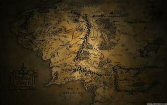 Middle Earth Map Wallpaper High Definition