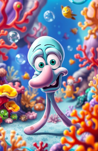 Squidward Wallpaper