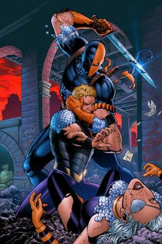 iPhone Background Deathstroke I4 From Category Cartoons Wallpaper For