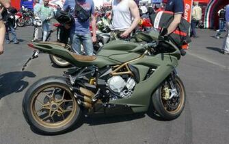Mv Agusta F3 Army Green Wallpaper Tmwallpaper