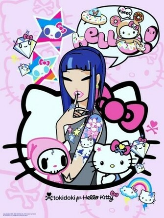 Hello Kitty Tokidoki Wallpaper Love We Heart It