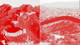 Trump S Wall Vs The Great Of China Cnnpolitics
