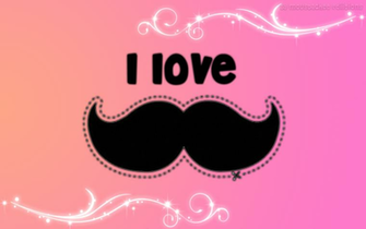 Showing Gallery For Cute Mustache Wallpaper Pink