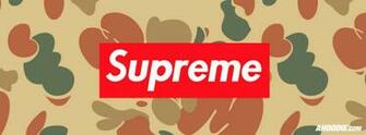 Supreme Camo Wallpaper