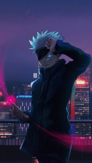 Gojo Eye Jujutsu Kaisen iPhone Wallpaper