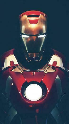 Iron Man iPhone Wallpaper Top Background
