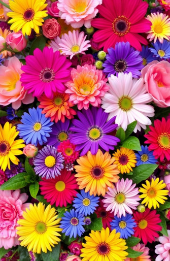 Full Screen Flower Wallpaper