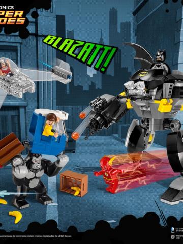 Gorilla Grodd Goes Bananas Wallpaper Lego Dc Comics