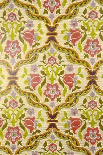 Purple Baroque Style Vintage Wallpaper