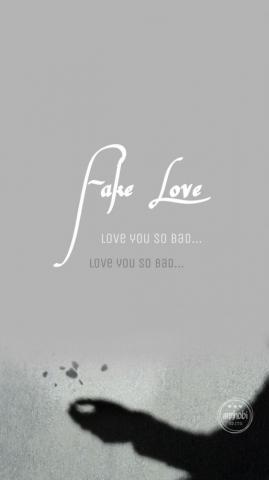 Fake Love Wallpaper Bts