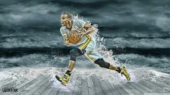Stephen Curry Splash Wallpaper