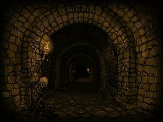 Dark Dungeon Corridor By Zelldweller