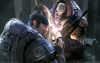 Gears Of War Wallpaper Stock Photos