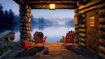 Stunning Cabin Wallpaper Background