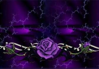 Rose On Marble Pc Purple Wallpaper