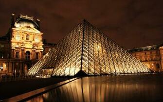 Louvre Museum France Widescreen Wallpaper Wide Net