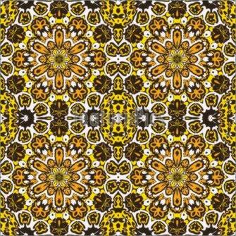 Illustration Of Abstract Yellow And Brown Wallpaper High Resolution